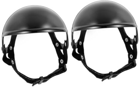 Sosoport 2stücke Pet Helmet Für Hunde Und Katzen Verstellbarer Outdoor-schutzhelm Für Haustiere Sicher Und Langlebig Für Motorradtouren Und Sonnige Tage Geeignet Für Kleine Und