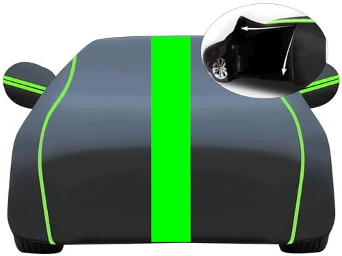 Abdeckplane Auto Hagelschutz Für Toyota Aygo, Hagelschutzplane Auto, Autoabdeckung Outdoor, Auto Abdeckplane Wasserdicht, Autogarage Abdeckung, Atmungsaktiv，Uv Beständig (Color : 2, Size : Thin)