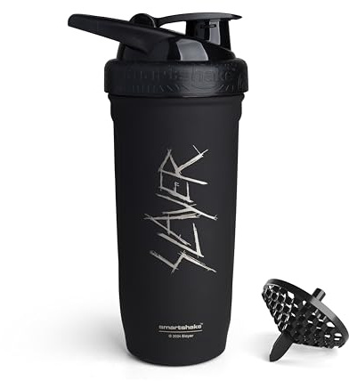 SmartShake Reforce Stainless Steel - Rock Band Collection, Slayer Scratchy Logo - 900 ml.