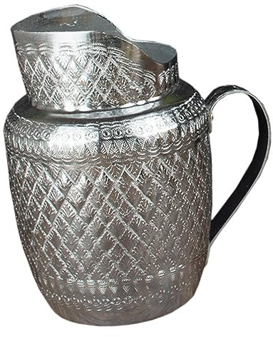 PRETYZOOM Flachmann Aus Metall Wasserkrug Im Retro-stil Für Zuhause Restaurant Hotel