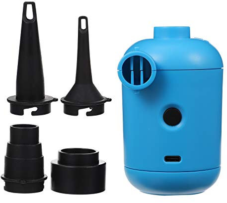 PRETYZOOM Mini Bomba De Aire Eléctrica Usb Inflador De Aire Multifuncional Para Balones De Baloncesto y Fútbol Bomba De Compacta Para Inflar