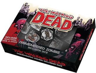 Fanroll - The Walking Dead Dismembered Zombie Resin Poly Dice Set