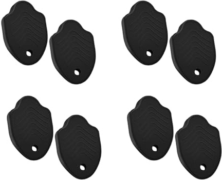 Remingtape SPD - Cubiertas para zapatos de bicicleta, resistentes, compatibles con SM-SH51 SPD Cleats, 4 pares