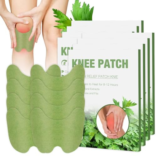 Mineup 80 Stück Pain Relief Patch Knie, Schmerzlinderung Patch, Schmerzlinderungspflaster, Knie Wellnesstic Schmerzpflaster, Schmerzlinderungs Patc, Wärmepflaster Für Kni Rücken Nacken Muskelkater