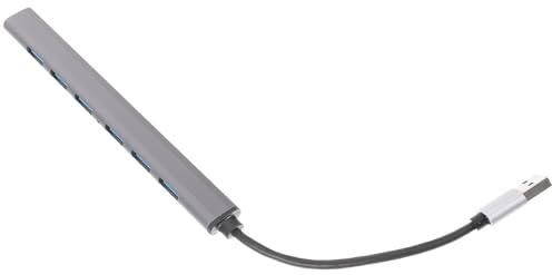 OUNONA Extensor USB de Puertos Concentrador USB Adaptador para Computadora Portátil Adicionales Conector Múltiple