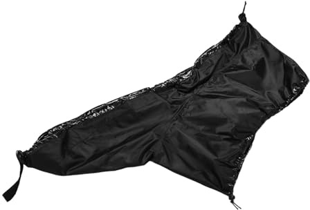 HONITANO Copertura per Accessori per Sport Acquatici Paraspruzzi per Kayak Paraspruzzi per Coprisedile per Kayak da Esterno Nero