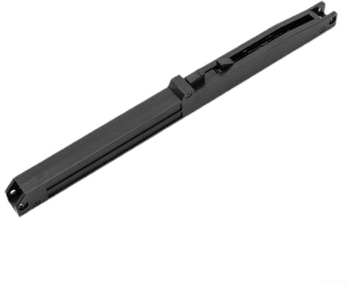 Meccanismo di chiusura ammortizzata per porta scorrevole da fienile, kit di binari per porte scorrevoli, chiudiporta con foro, sistema silenzioso per porte 88-132