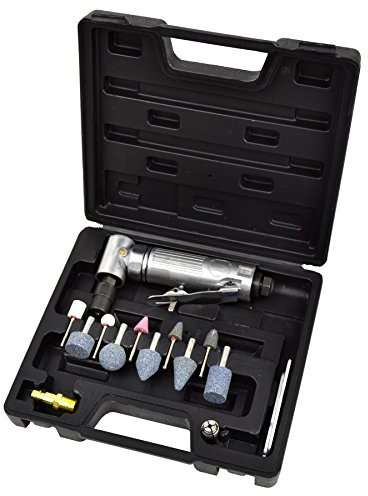 Air Angle Die Grinder Buffer 20000rpm Selection Grinding Stone 5x1/4 inch 5x1/8 TE375