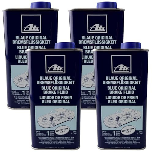 ATE 4X Original Bremsflüssigkeit Brake Fluid G DOT 3 Kanne 1L // 03.9901-5302.2