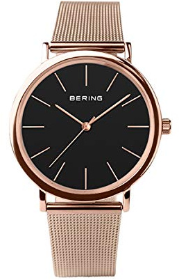Bering Women Analog Quartz Classic Collection Watch with Stainless Steel Strap & Sapphire Crystal 13436-XXX_1