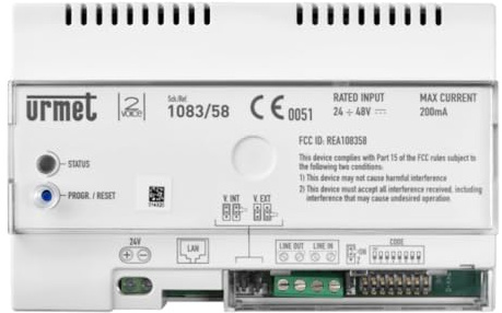 URMET CALLME RUFUMLEITUNGSGERÄT FÜR SYSTEME 2VOICE 108358A
