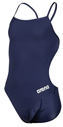 ARENA Solid Challenge Team Junior Costume Intero Bambina, Costume da Bagno Sportivo ad Asciugatura Rapida, Tessuto MaxLife Eco con Massima Resistenza al Cloro e Protezione UV UPF 50+