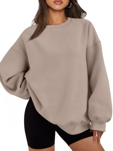 EFAN Womens Oversized Sweatshirts Crewneck Casual Lounge Fall Outfits 2026