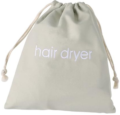 Hair Dryer Bags Drawstring Bag Container Hairdryer Bag Travel Bag Hair Tools Travel Bag for Traveling, Guest Rooms,Bathroom and Hotels(Grey)