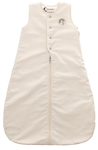 Sterntaler Sommer Schlafsack 110 cm Ente Edda Lou 0,50 TOG, mit Druckknöpfen und 2-Wege-Reißverschluss