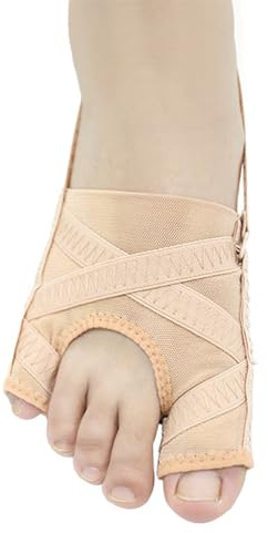 LAPLUIE Hallux Valgus Korrektor, Großzehe Schwanzzehe Schmerzlinderung, Hallux Valgus Bandage, Hammerzehen Korrektur (L)