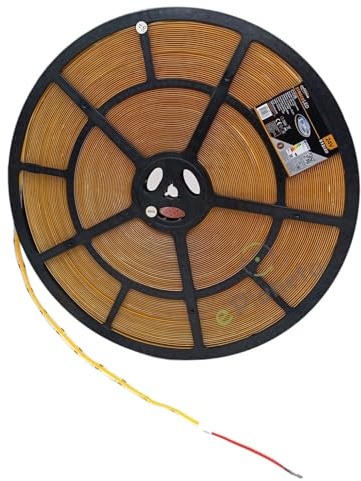 TOT ELECTRIC STRISCIA LED COB bobina 50 metri 24V 10W/m strip alta luminosità dimmerabile adesiva Luce Naturale