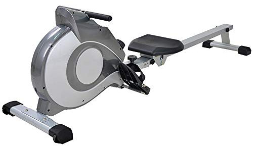 CAFIEDR Fitnessgeräte Rudergeräte, Rudergerät, Rudergerät mit magnetischer Steuerung für den Haushalt, 8 Widerstandsstufen, Ruder-Aerobic-Sport-Fitnessgeräte, für das Fitnessstudio zu Hause