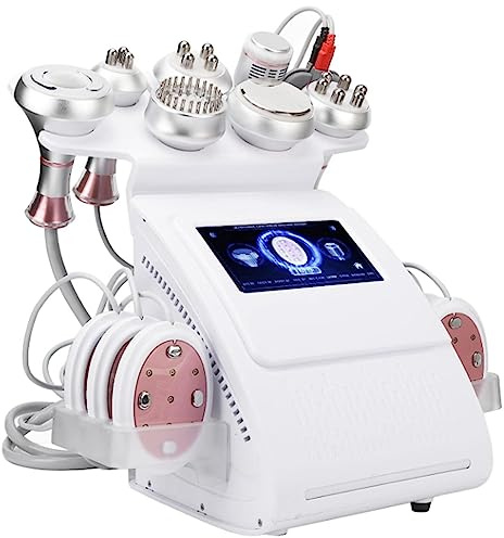 chichigo 80K Ultrasonic Cavitation Machine, 9 in 1 Body Sculpting Machine, Professional Skin Tightening Radio Frequency Massager, Multipolar Vacuum Reduction Equipment P