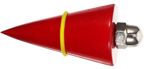 HOLIDYOYO Herramienta de Medición para Construcción Plomada Hilo para Albañiles y Carpinteros Martillo de Cable Preciso para Revisar Verticales Obras Color Aleatorio
