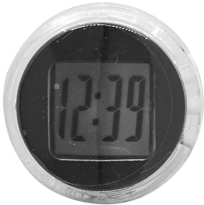 Klebeuhr für Armaturenbrett – kompakte Digitaluhr für Lüftungsgitter, wasserdichte Zeitanzeige, Auto-Innenzubehör | Auto-Innenraum, Fahrradlenker, Tafel