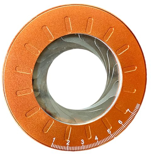 Circles Drawing Tool Sturdy Metal Multi-Purpose Adjustable Circles Maker & Pipe Diameter Measuring Tool for Woodworking