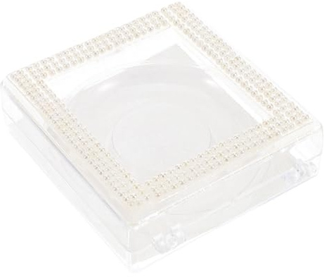 Lurrose Estuche para Pestañas Cajas de Pestañas Vacías Plástico Transparente Ventana Ligero Acceso Fácil Viaje y Uso Diario