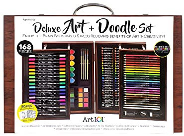 Art 101 USA 53168 MB 168 Stück Deluxe Doodle Set