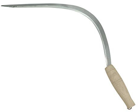 Falci Falce Falcetto con Denti Manico in Legno Misura 43 cm -2510 Bari