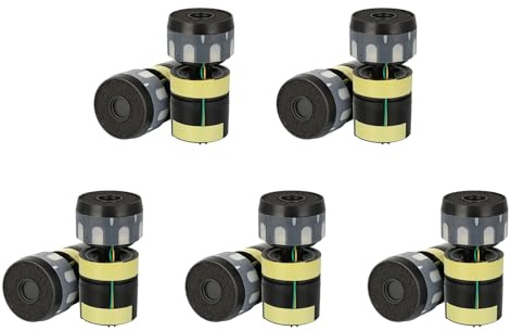 Vjsujehgy Capsula del Nucleo del Microfono Dinamico da 10 Pezzi per La Sostituzione della Capsula del Microfono Wireless BETA58