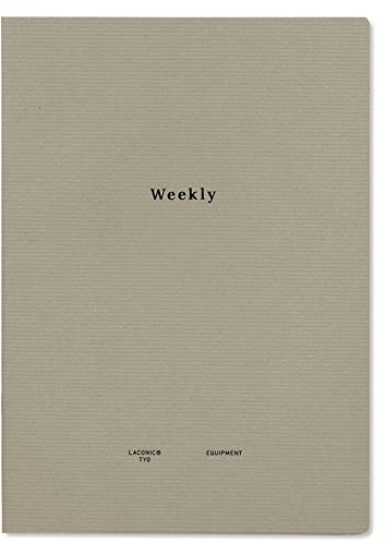 Laconic LGF02-36 Notebook A5 Weekly Date Free Style Notebook