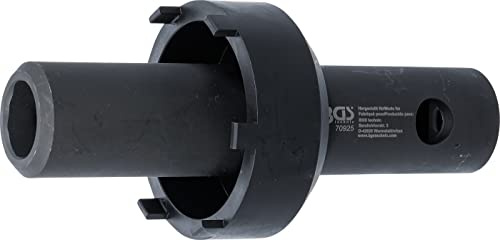 BGS 70925 | Hinterachs-Nutmuttern-Schlüssel | für Mercedes-Benz | SW 92 mm | Zapfen außen liegend | 6 Zapfen | Antrieb Innenvierkant 20 mm (3/4) | Abtrieb Spezialprofil | Lkw-Hinterachsen