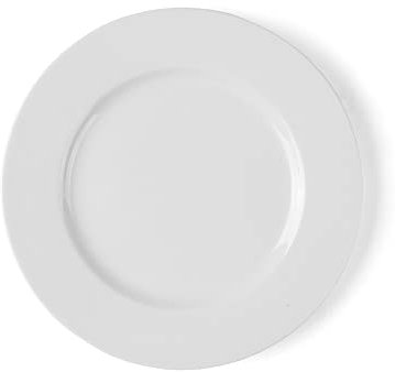 Holst Porzellan PN 020 Porzellan Teller flach 20 cm Plano Weiß 20 x 20 x 2 cm 6 Stück