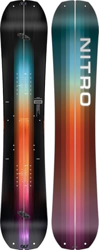 Nitro Snowboards Herren Team Split BRD ´25, Directional Twin Splitboard, Trüe Camber, All-Terrain, Dual Degressive Sidecut, Progressive Width & SplitGrip Core Profile, 159