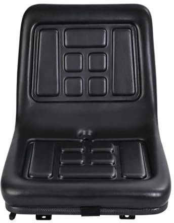 YDYAENIO Siege Tracteur Tondeuse Siège de Tracteur Universel de Remplacement for siège de Chariot élévateur, siège de Tondeuse à Gazon en PVC for siège mécanique Lourd