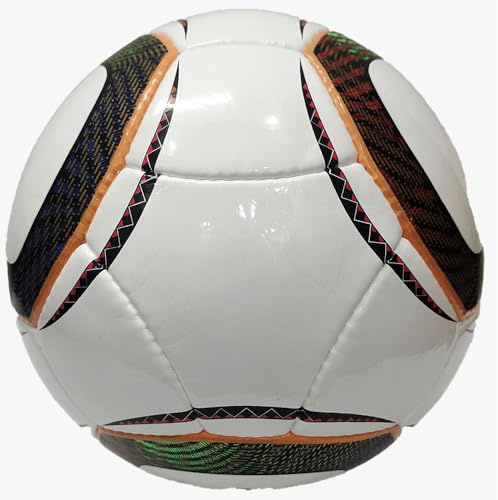 Vintage Size 5 Soccer Ball Hand Stitched PU Leather Collectible Football