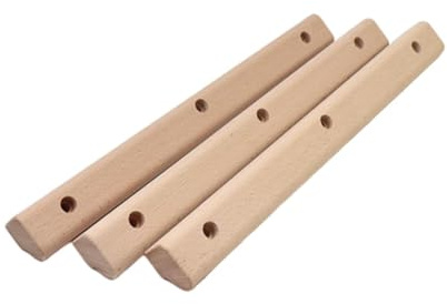 rockible 3er-Set Klettergriffe aus, Fingertrainer, tragbar, multifunktional, für Erwachsene, zum Üben zu Hause
