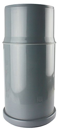 MKK - 19550 - HT Manguito de transición Ø 50 110 mm DN 50 110 manga larga tubo 250 mm de largo gris Ø 50 250 mm