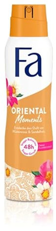 FA Lot de 3 déodorants en spray pour femme « Oriental Moments » (3 x 150 ml)