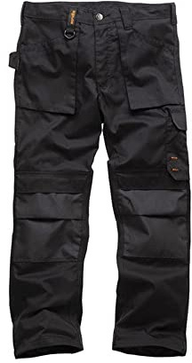 Scruffs Arbetsbyxor för män, svart (svart 001), 40 W UK