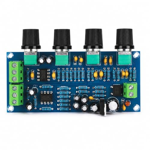 Vorverstärker-Tonplatine, Einzelstromversorgung Stromversorgungsgeräte für NE5532-Verstärker mit Lautstärkeregler aus Kunststoff, Verstärkerplatinenmodul