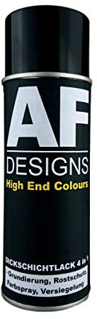 Rovere, vernice spray 4 in 1, colore grigio antracite, per trattore