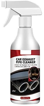 ihreesy Auspuffreiniger und Politur, Auto Auspuff Rostentferner Spray Auspuff Metall Rost Reiniger Auto Reparatur Auspuff Reinigung Reinigungspolitur Rostumwandler Reinigungs Spray