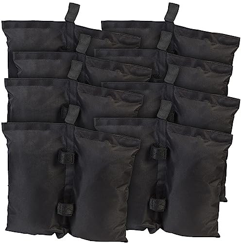 Royal Gardineer Zelt-Sandsack: 8er-Set Pavillon-Sandsäcke aus wasserdichtem 600D Oxford-Gewebe (Ballastsack Zelt, Gewichtsmanschetten, Camping)