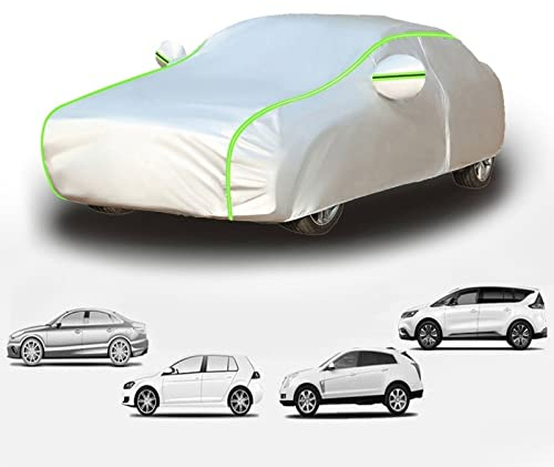Hagelschutzplane Auto Für Mazda Cx-5, Autoabdeckung Outdoor, Autoplane Wasserdicht, Auto Abdeckplane Atmungsaktiv, Autogarage Abdeckung, Hohe Elastizität Und Weichheit (Color : 2, Size : Thin)