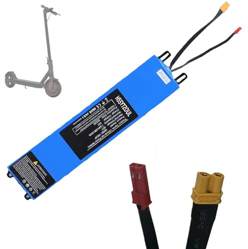 HSSYTZOUL Batteria per Scooter Elettrici 36V Pacchetti di Batterie agli Ioni di Litio da 6AH/7,8AH Piastra di Protezione Incorporata Adatto per La Batteria al Litio dello Scooter M365
