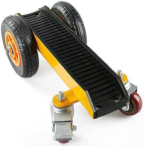 Wood Mover Dolly 300 kg Kapazität, robuster Plattenwagen für Plattenmaterial, Glas, Sperrholz, Tür, Fensterrahmen, Gipskartonplatten – solide Reifenräder, I-Trägerbreite 8,6 cm bis 20 cm