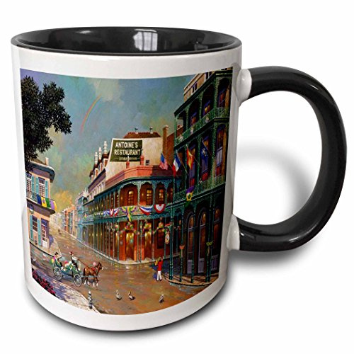 Tazze Da Tè Con Manico Tazza Da Caffe 330Ml, Old New Orleans Painting Ceramica Mugs Personalizzabile Per Uomo Donna Festa Della Mamma