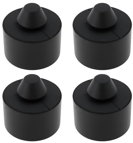 SG Store 4 x 8 mm Motorradsitz-Anschlagpuffer aus Gummi, 25 x 15 mm, kompatibel mit Honda