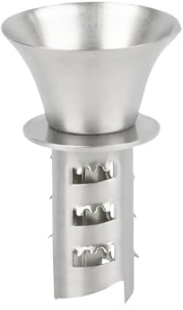 Spremiagrumi manuale a vite in acciaio inox per limone, arancia, lime, agrumi, spremiagrumi, spremere succo di frutta